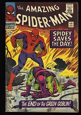 Buy Amazing Spider-Man #40 FN 6.0 See Description (Qualified) Marvel 1966 • 83.15£