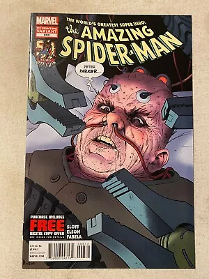 Buy Amazing Spider-man #698 Nm 9.4 2nd Printing Doc Ock Takes Peter Parker's Body • 23.65£