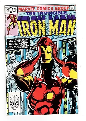 Buy Iron Man #170, VF+ 8.5, 1st Full Appearance Jim Rhodes As Iron Man • 11.50£