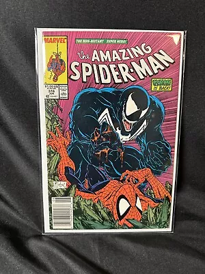 Buy The Amazing Spider-Man #316 Newsstand Mark Jewelers Insert 1989 MJ Venom 300 • 195.88£