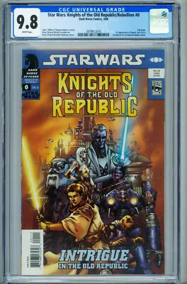Buy Star Wars: Knight Of The Old Republic/Rebellion #0 CGC 9.8  1st Squint 387991... • 165.56£