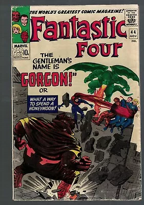 Buy Marvel Comics Fantastic Four 44 4.0 VG  Gentleman Gorgon Inhumans 1965 • 59.99£