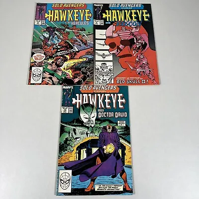 Buy Marvel Comics Solo Avengers Hawkeye 1980’s Vintage Bundle X3 Issues (6,10,11) • 12.42£