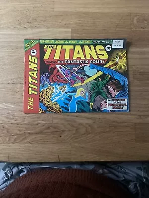 Buy The Titans Starring The Fantastic Four No 37 1976 Comic • 8£