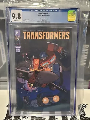 Buy Transformers #1 CGC 1:25 Cliff Chang Variant Cover Starscream Optimus Prime New • 51.38£