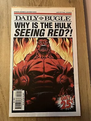 Buy Daily Bugle #18 Newspaper Preview Of The Red Hulk!! Marvel Comics 2007 RARE HTF! • 25£