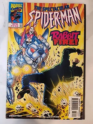 Buy Marvel The Spectacular Spider-Man April #256 Comic White Rabbit (1998 Marvel) • 4.85£