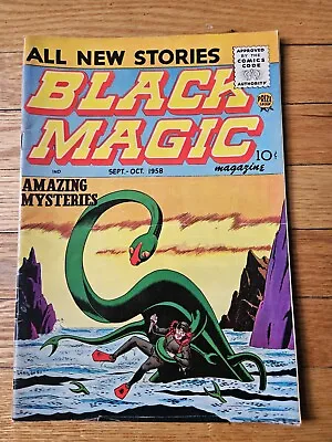Buy Black Magic Amazing Mysteries No.37 Vol. 7 #1,  1958 Prize  LOOK! • 39.51£