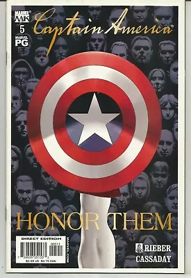 Buy Captain America #5 : October 2002 : Marvel Comics • 6.95£