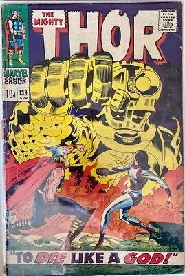Buy The Mighty Thor Thor #139 (1967) • 15£