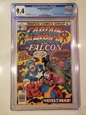 Buy Captain America 212 CGC 9.4 Marvel Comics 1977 • 38.74£