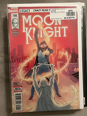 Buy Moon Knight 190 (NM) -- Popular Series By Max Bemis And Jacen Burrows • 7.90£