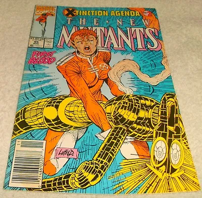 Buy Marvel Comics New Mutants # 95 Vf- • 3.50£