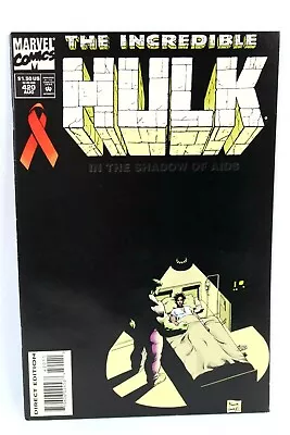 Buy Incredible Hulk #420 Lest Darkness Come Shadow Of Aids 1994 Comic Marvel VG • 1.17£