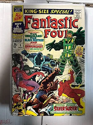 Buy Fantastic Four Ann#5 Low/Mid Grade 1st Solo Silver Surfer Psycho-Man Silver Age • 23.65£