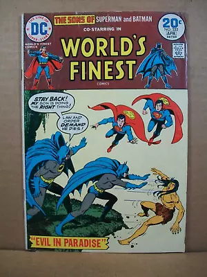 Buy World's Finest #222 ~ Sons Of Superman & Batman (DC, 1974) FN+ • 4.82£