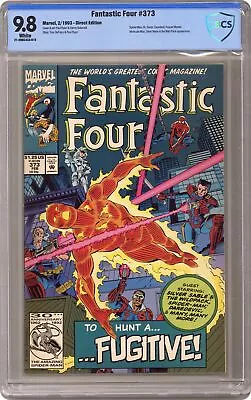 Buy Fantastic Four #373 CBCS 9.8 1993 21-289C433-015 • 76.69£