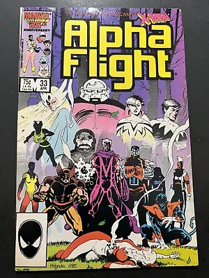 Buy Alpha Flight #33 1985 1st. Lady Deathstrike Marvel • 6.32£