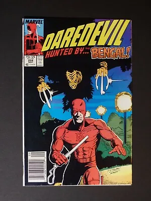 Buy Daredevil #258, Marvel — First Appearance Of The Bengal — Very Fine • 6£