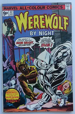 Buy WEREWOLF BY NIGHT #32, KEY ISSUE, 1st APPEARANCE OF  MOON KNIGHT , HIGH GRADE!! • 1,250£