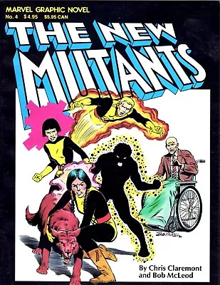 Buy Marvel Graphic Novel 4 - Origin 1st Appearance New Mutants - 2nd Print - VFN • 150£