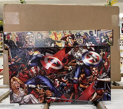 Buy 5 Marvel Captain America Designer Comic Short Boxes New In Box • 59.30£