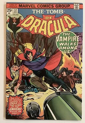 Buy Tomb Of Dracula #37 ~ 1975 Marvel ~ Lots Of Pics ~ Vintage Comic ~ F/vf • 15.22£