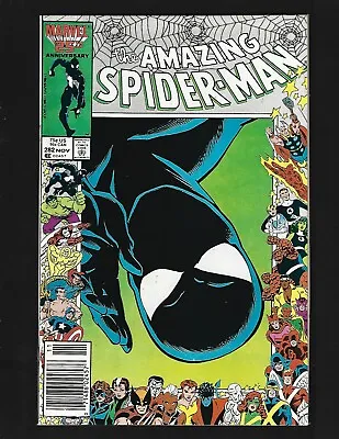 Buy Amazing Spider-Man #282 (News) VF+ X-Factor Cyclops Marvel Girl Beast Angel MJ • 14.25£