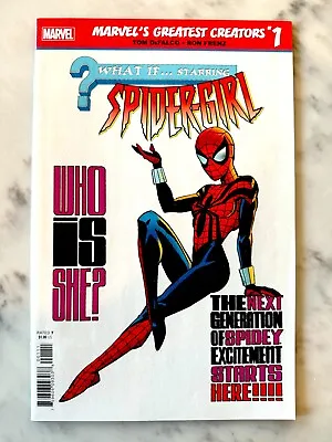 Buy Marvel's Greatest Creators What If...spider-girl (2019) #1 105 Reprint Nm(9.4) • 11.15£