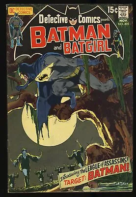 Buy Detective Comics #405 FN/VF 7.0 1st League Of Assassins! Batman! DC Comics 1970 • 173.36£