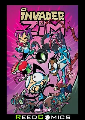 Buy INVADER ZIM VOLUME 6 GRAPHIC NOVEL New Paperback Collects Issues #26-30 • 16.50£