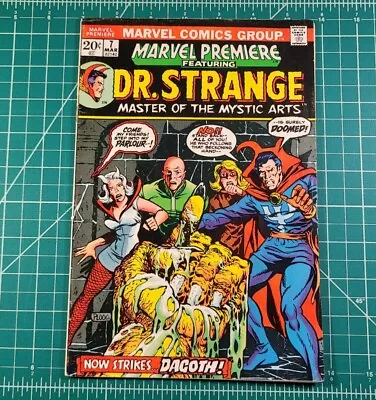 Buy Marvel Premiere Dr Strange #7 (1973) 1st Cvr Wong Mike Ploog Marvel Comics FN • 23.65£