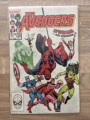 Buy Marvel Comics The Avengers #236 1983 Bronze Age • 11.99£