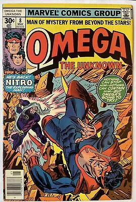 Buy Omega The Unknown #8 • KEY 1st Appearance Foolkiller! 2nd Nitro! (Marvel 1977) • 3.99£