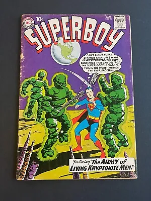 Buy Superboy #86 - The Army Of Living Kryptonite Men! (DC, 1961) VG • 24.47£