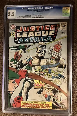 Buy Justice League Of America #15 (DC Comics, November 1962) CGC Universal Slab 5.5  • 67.49£
