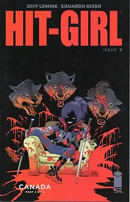 Buy Hit-Girl Comic 7 Cvr A Image Comics 2018 Jeff Lemire Eduardo Risso Canada Part 3 • 3.50£