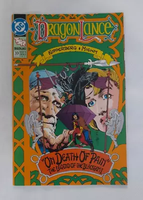 Buy Dragon Lance #33 (1991) Vintage DC Comic • 5£