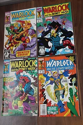 Buy Marvel Warlock Infinity Watch 15 16 17 18 - 4 Comic Set Run Rare NM 1993 Starlin • 12.99£
