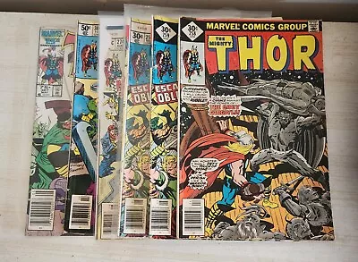 Buy 6 Thor Comics. 258, 259 X 2, 274, 304, 367 • 10.39£