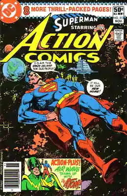 Buy Action Comics #513 (Newsstand) FN; DC | Superman 1980 Air Wave The Atom - We Com • 4.78£