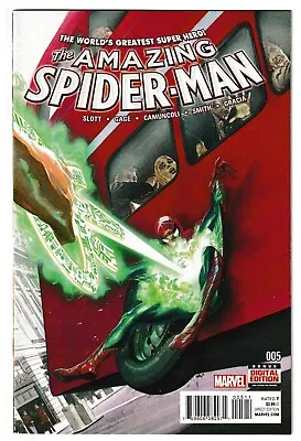 Buy Amazing Spider-Man #5 - Marvel 2016 [Ft The Human Torch] • 7.49£
