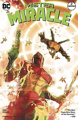 Buy MISTER MIRACLE #2 MITCH GERADS VARIANT DC COMICS 1st Print 13/09/17 NM • 4.95£