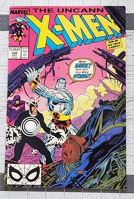 Buy Uncanny X-Men #248 (Marvel, 1989) 1st Jim Lee Art On X-Men VF/NM • 7.94£