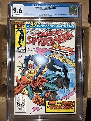 Buy Amazing Spider-Man #275 CGC 9.6 *KEY ID • 59.92£