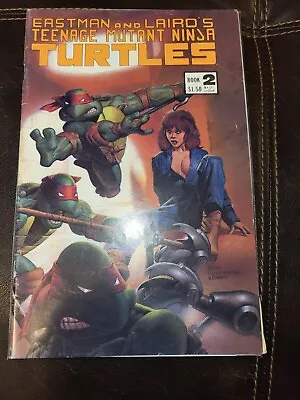 Buy Teenage Mutant Ninja Turtles Comic Book #2 Third Printing 1986 Mirage Studios • 14.39£