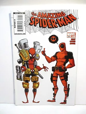 Buy Amazing Spider-Man 611 Deadpool Cover Skottie Young - Marvel Comics 2010 • 59.56£