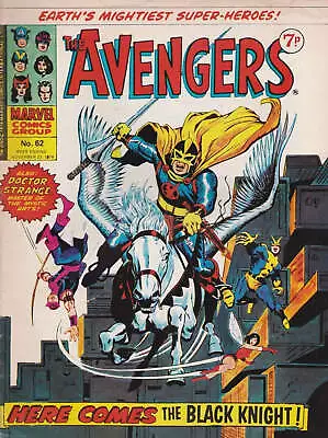 Buy The Avengers #62 - Marvel Comics / British - 1974 - 1st App. Black Knight • 19.95£