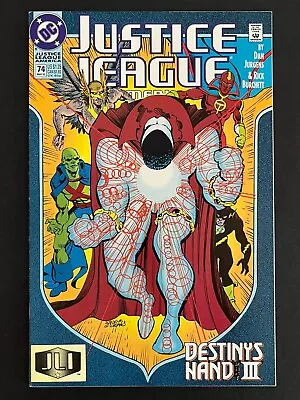 Buy Justice League International / America #74 DESTINY'S HAND III (DC, 1993, VF/NM) • 3.21£