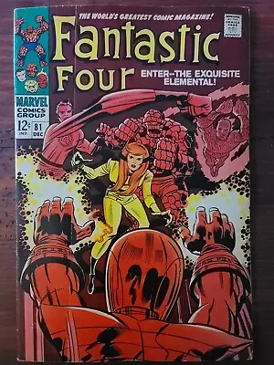 Buy Fantastic Four #81 1968 Silver Age 6.0 FINE NICE 👀  • 29.66£